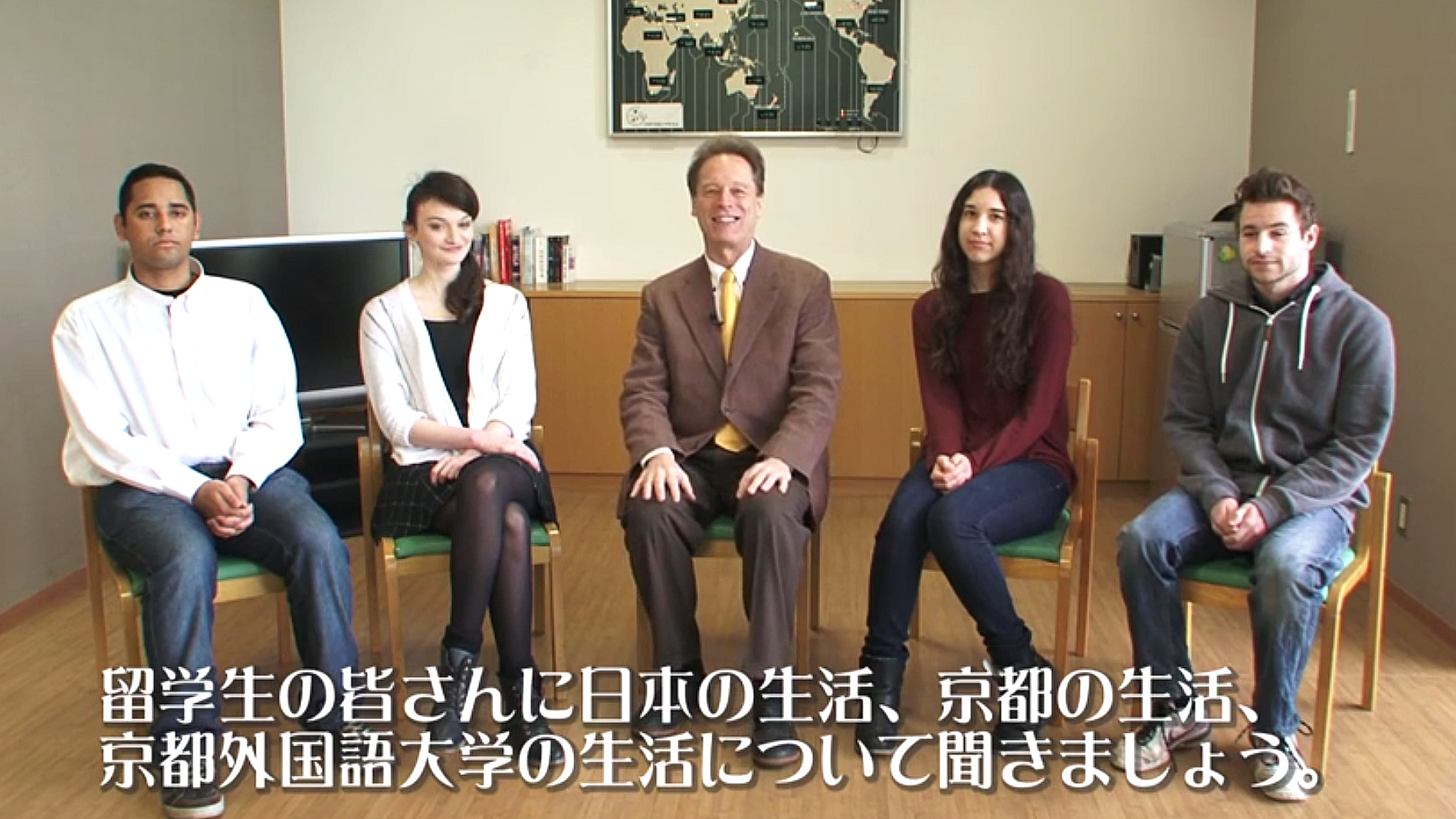 「留学生インタビュー」より
