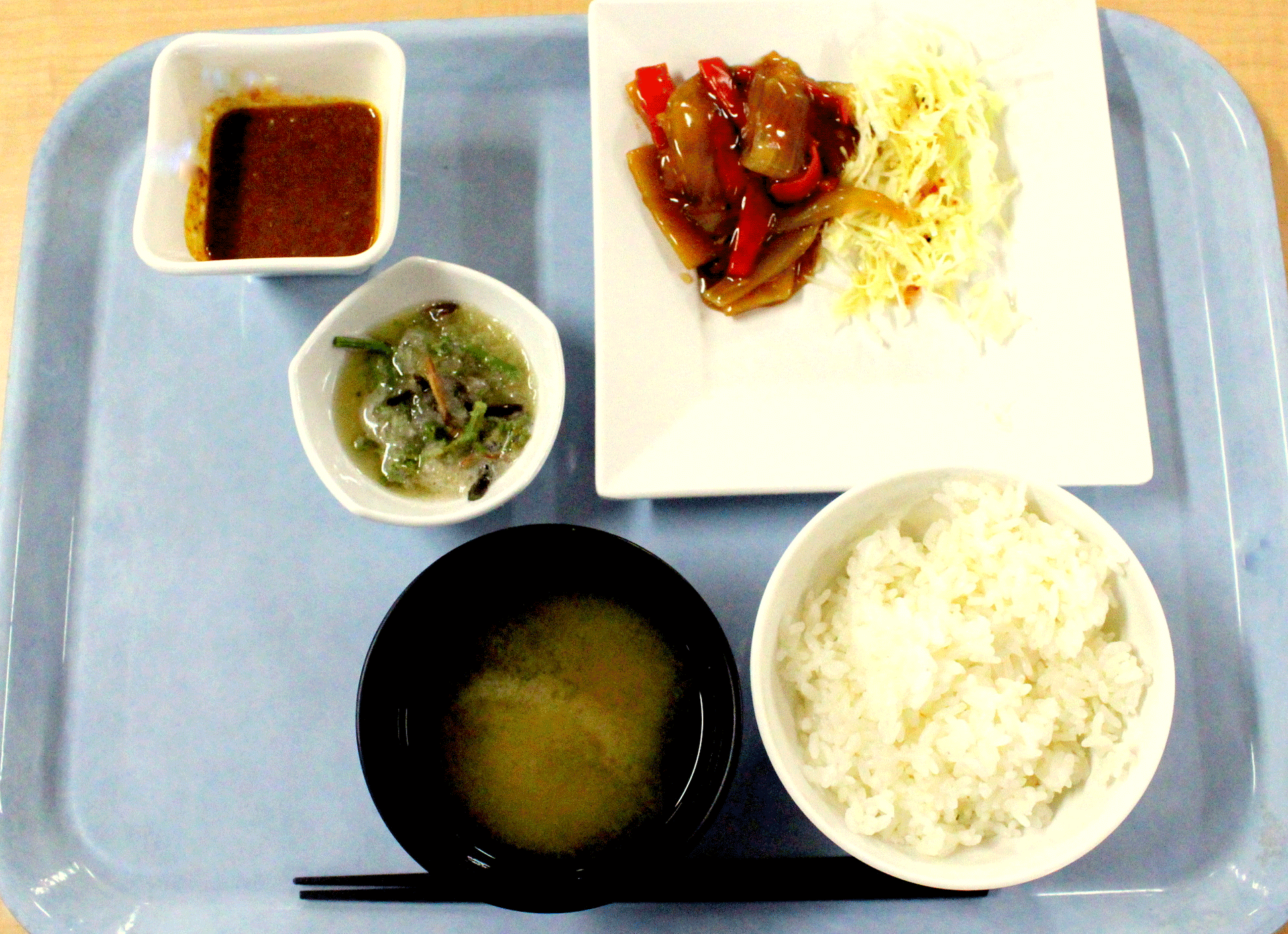 100円朝食メニュー一例(八王子キャンパス)