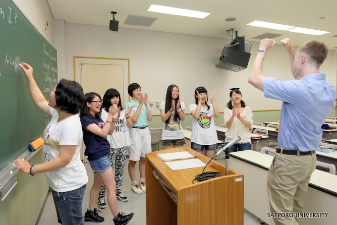 昨年の「English Camp」の様子