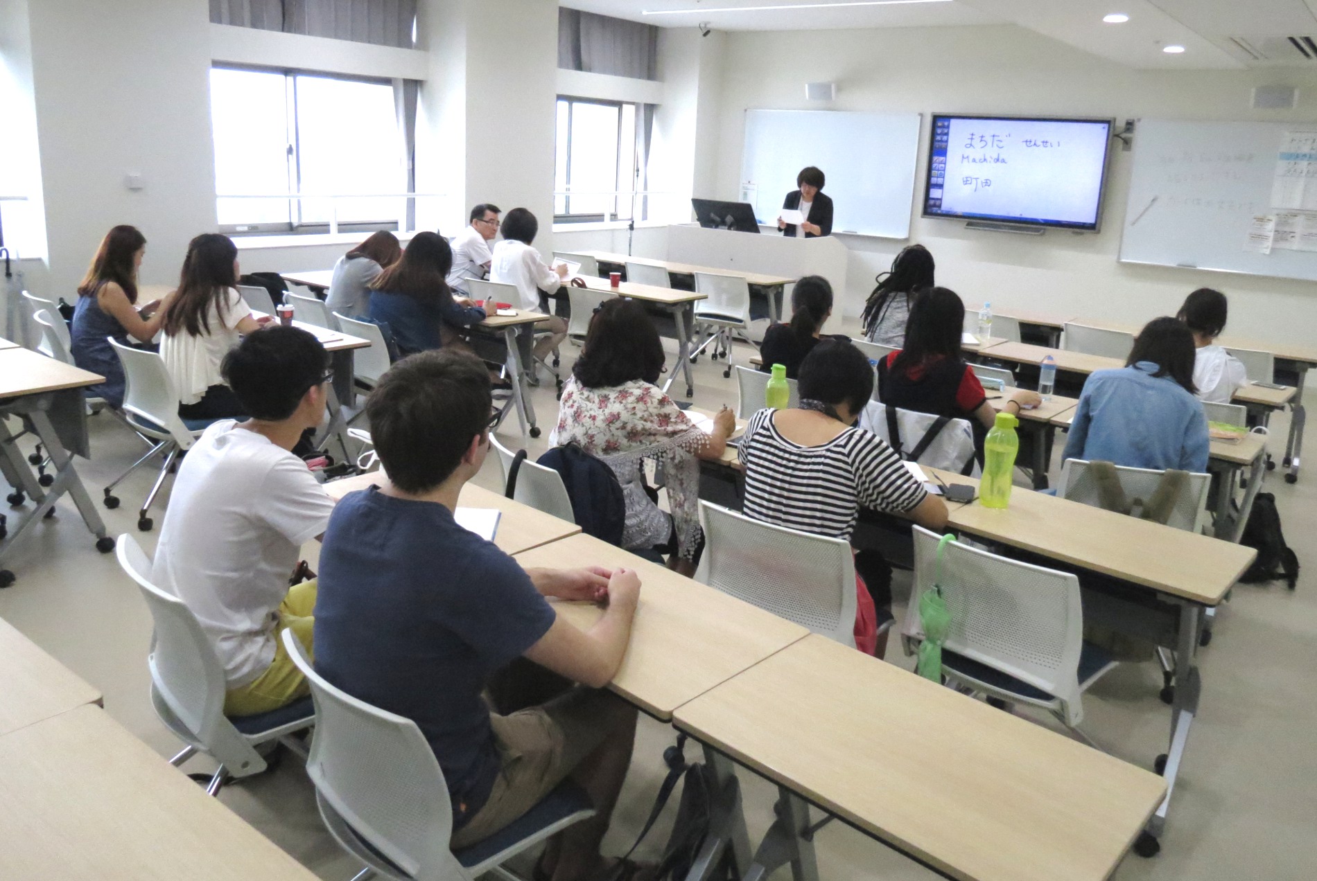 日本語学習の授業の様子