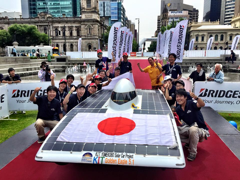 3000kmの大陸縦断レース「2015 Bridgestone World Solar Challenge」を完走